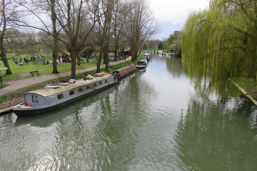 Cambridge - River Cam adjacent to Jesus Green