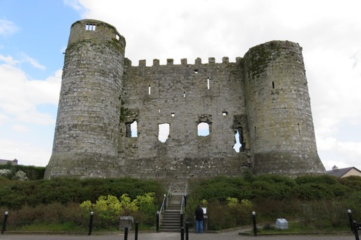 Castle ruins at Carlow