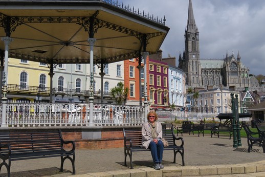 Cobh Foreshore, St. Colman's Cathedral in the background