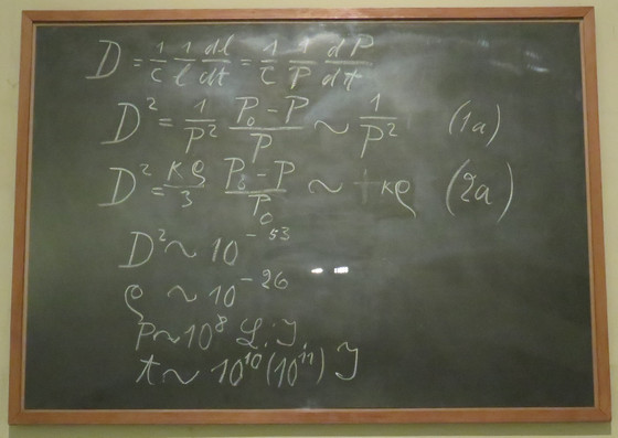 Einstein's Blackboard