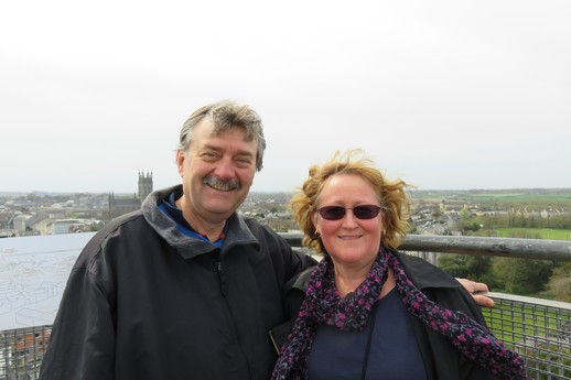 On top of St. Canice's Round Tower, Kilkenny