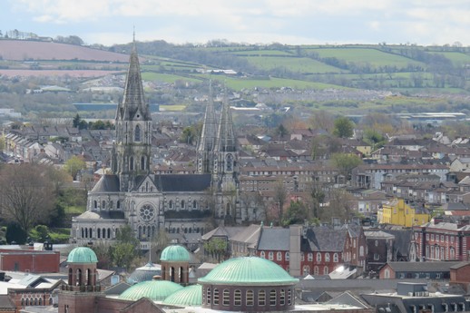 View from St. Anne's bell tower, Cork