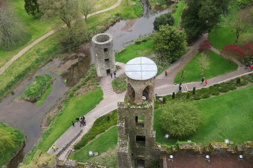 View from the top of Blarney Castle